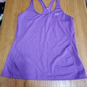 Under Armour Purple Tank Top Loose Fit - Used Excellent Condition